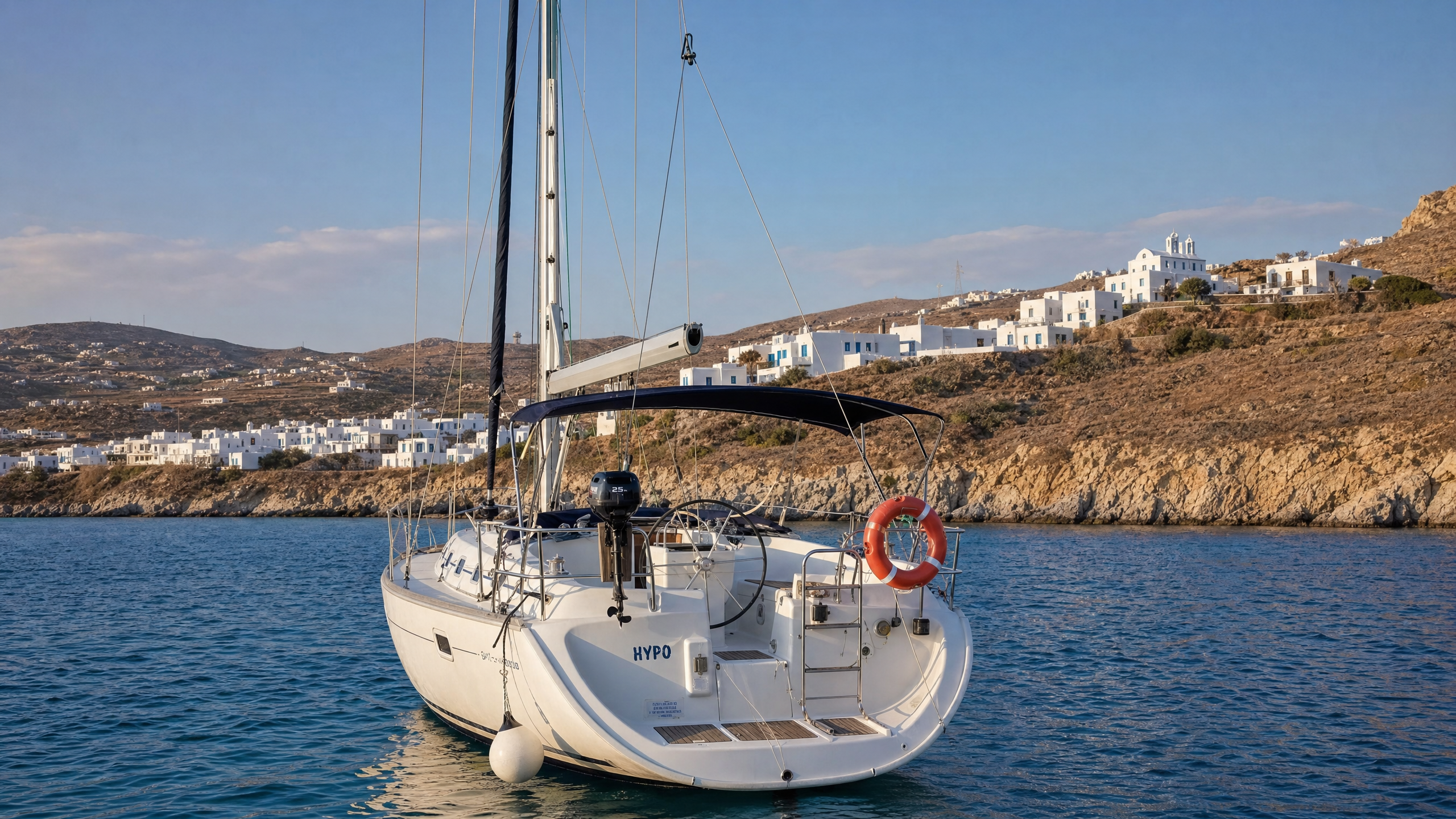 Sailing from Croatia to Greece
